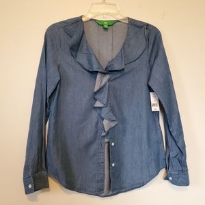 Dip, long sleeve blouse, xs